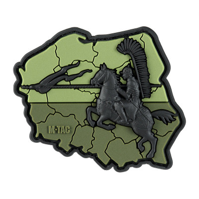 M-Tac нашивка Husaria 3D PVC Olive