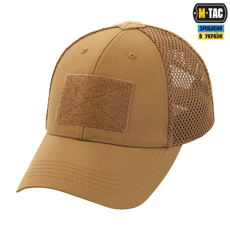 M-Tac бейсболка тактична з сіткою Elite Flex Coyote Brown M-Tac бейсболка тактична з сіткою Elite Flex Coyote Brown