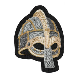 M-Tac нашивка Viking Helmet (вишивка) Black