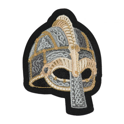 M-Tac нашивка Viking Helmet (вишивка) Black