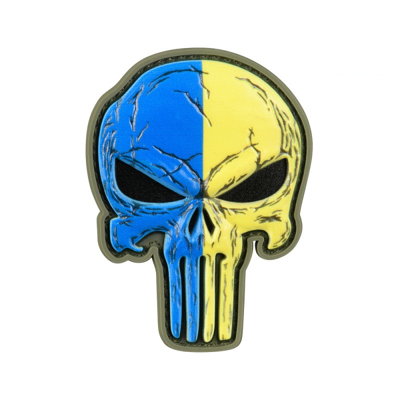 M-Tac нашивка Punisher Синьо-жовтий M-Tac нашивка Punisher Синьо-жовтий