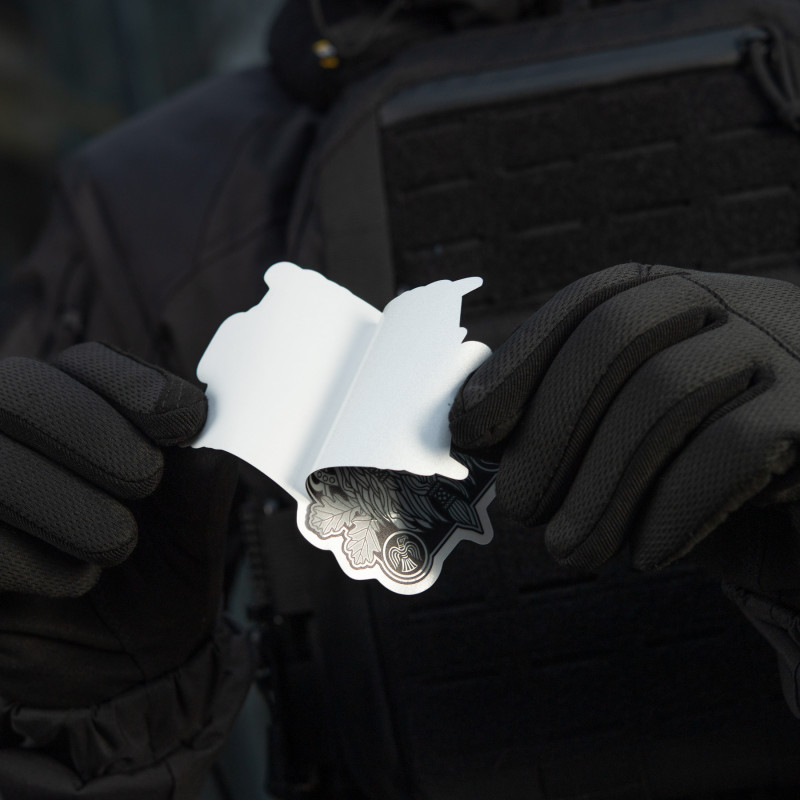 M-Tac наклейка Odin світловідбиваюча Black M-Tac наклейка Odin світловідбиваюча Black
