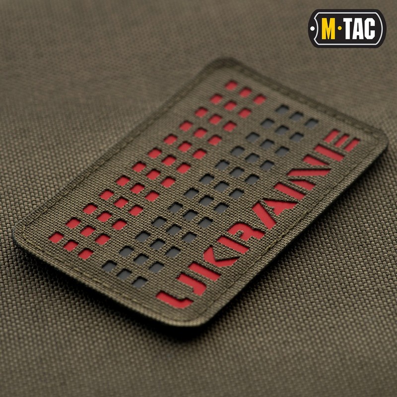 M-Tac нашивка Ukraine Laser Cut Ranger Green/Red/Black M-Tac нашивка Ukraine Laser Cut Ranger Green/Red/Black