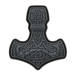 M-Tac нашивка Mjölnir Large PVC Grey