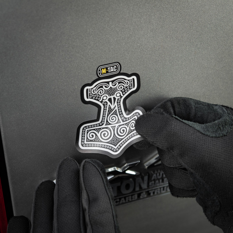 M-Tac наклейка Mjölnir Large світловідбиваюча Black M-Tac наклейка Mjölnir Large світловідбиваюча Black
