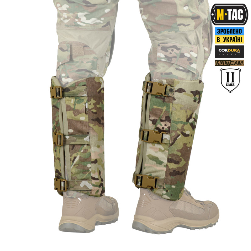 M-Tac балістичний захист гомілки 2 клас захисту Elite Multicam