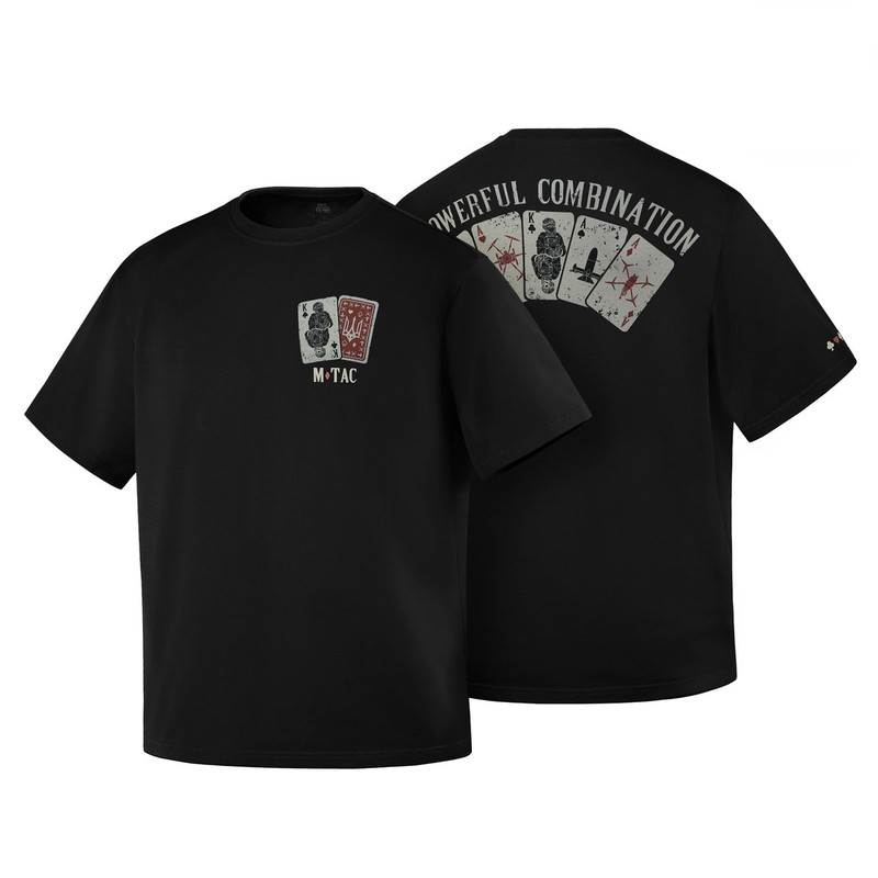 M-Tac футболка Powerful Combination Cotton Hard Black M-Tac футболка Powerful Combination Cotton Hard Black