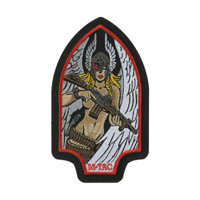 M-Tac нашивка Valkyrie (вишивка) Black/Red