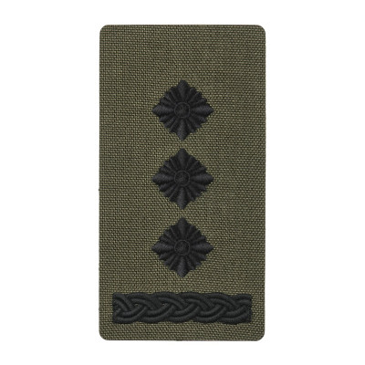 M-Tac погон на липучці Полковник (вишивка) Ranger Green