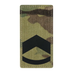 M-Tac погон на липучці штаб сержант Multicam