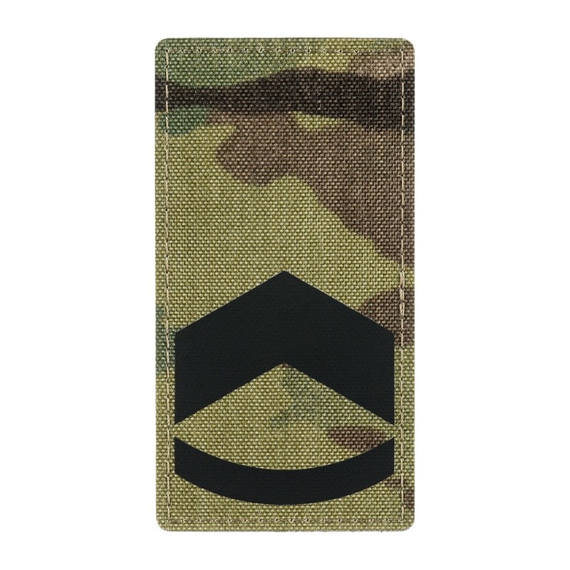 M-Tac погон на липучці штаб сержант Multicam