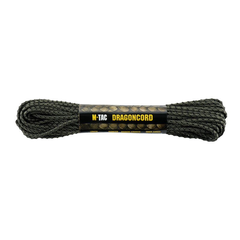 M-Tac паракорд Dragon Cord 15m Ranger Green/Black