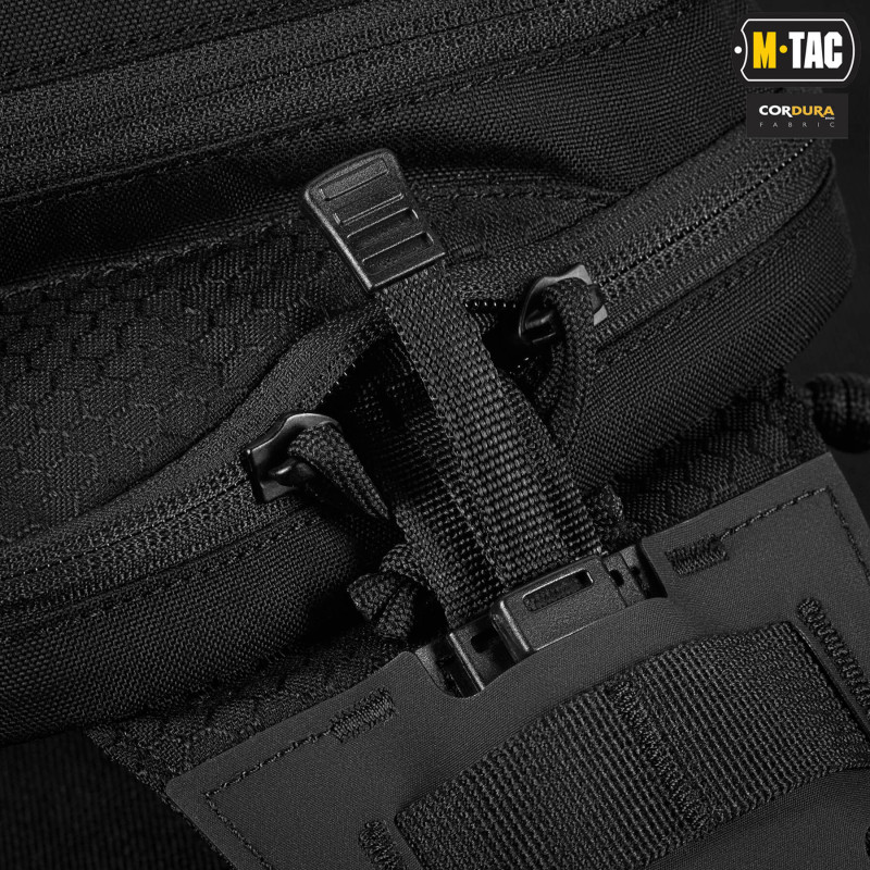 M-Tac сумка Sling Pistol Bag Hex з липучкою Black M-Tac сумка Sling Pistol Bag Hex з липучкою Black