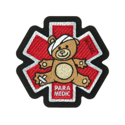 M-Tac нашивка Paramedic Медвідь (вишивка) Bronze/Black