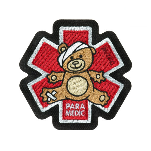 M-Tac нашивка Paramedic Медвідь (вишивка) Bronze/Black — фото 1