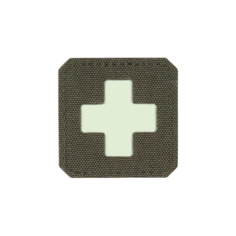 M-Tac нашивка Medic Cross Laser Cut Ranger Green/GID