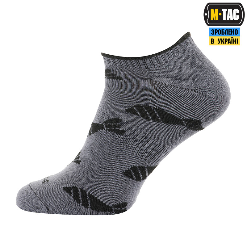 M-Tac шкарпетки літні легкі Mortar Bombs Dark Grey M-Tac шкарпетки літні легкі Mortar Bombs Dark Grey