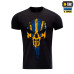 M-Tac футболка Месник Black/Yellow/Blue — фото 2