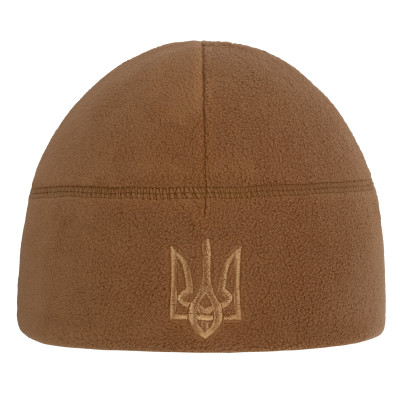 Шапка флісова Vik-Tailor без відвороту, Coyote, L