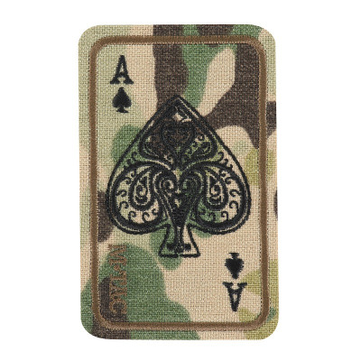 M-Tac нашивка Ace of Spades (вишивка) Multicam
