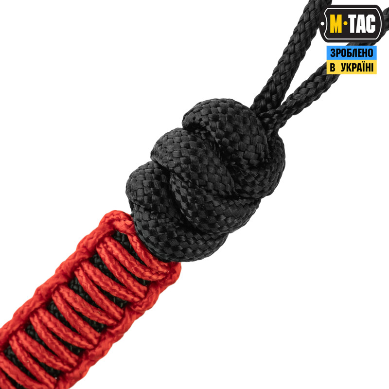 M-Tac темляк Scandinavian Silver Black&Red M-Tac темляк Scandinavian Silver Black&Red