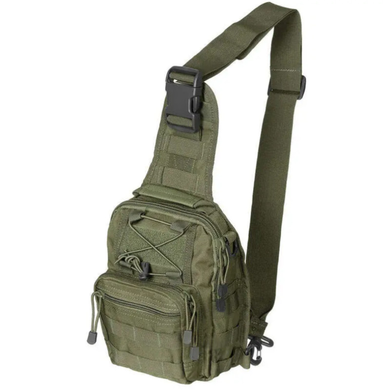 Сумка однолямкова Vik-Tailor MOLLE 7л, Olive