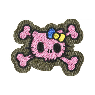 M-Tac нашивка KITTY (вишивка) Pink/Ranger Green