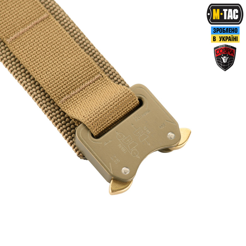 M-Tac ремінь Cobra Buckle Belt Coyote M-Tac ремінь Cobra Buckle Belt Coyote