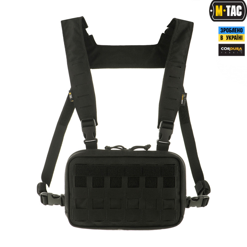 M-Tac Chest Rig Elite Black M-Tac Chest Rig Elite Black