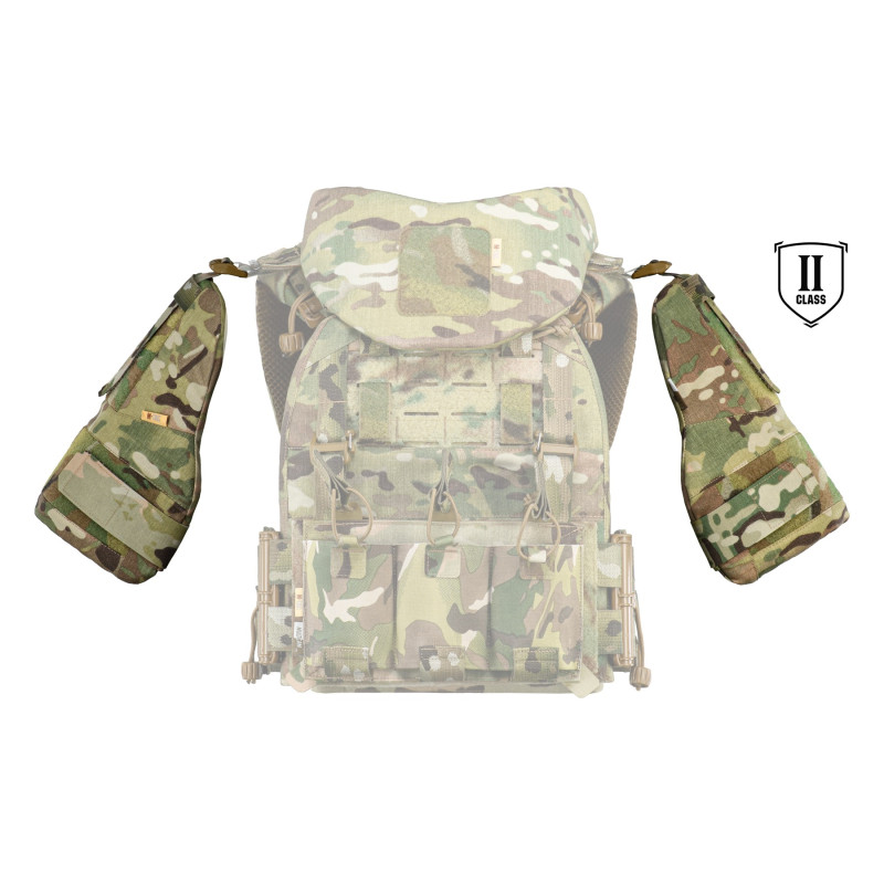 M-Tac плечовий захист з балістичними пакетами 2 клас для Cuirass Multicam M-Tac плечовий захист з балістичними пакетами 2 клас для Cuirass Multicam