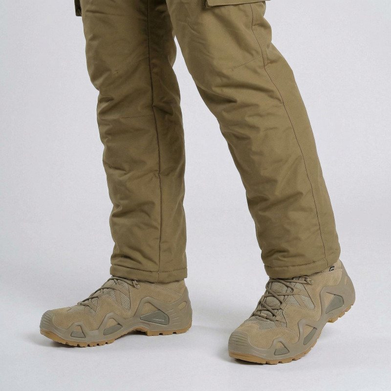 Штани зимові Vik-Tailor мембранні на резинці, Coyote, 48