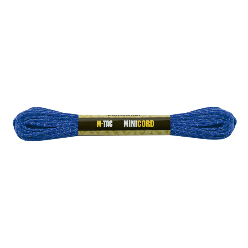 M-Tac паракорд Minicord Reflective Blue 15м