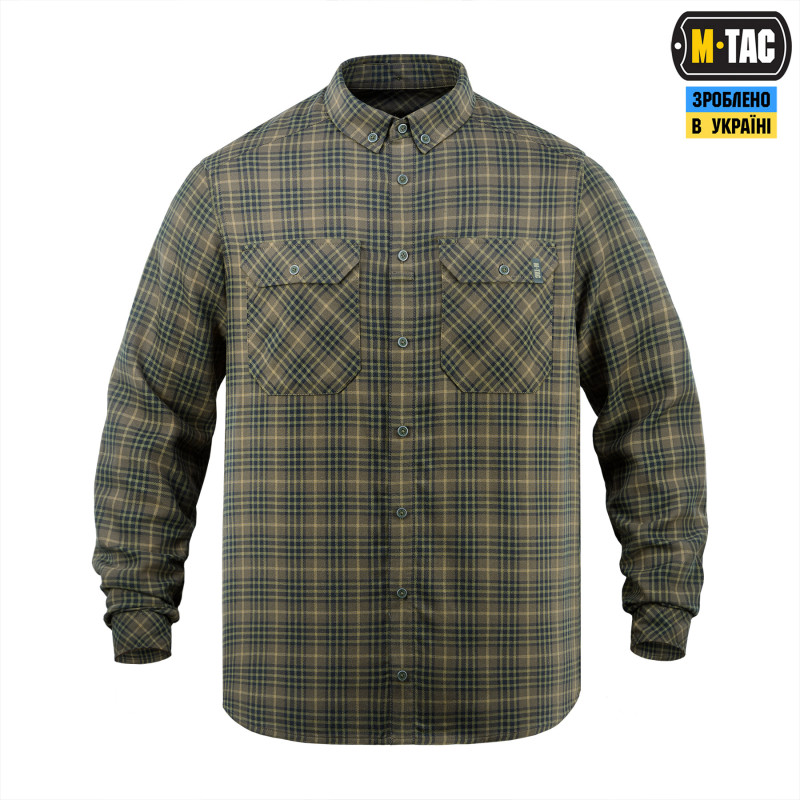 M-Tac сорочка Lumberjack Cotton Shirt Black/МС