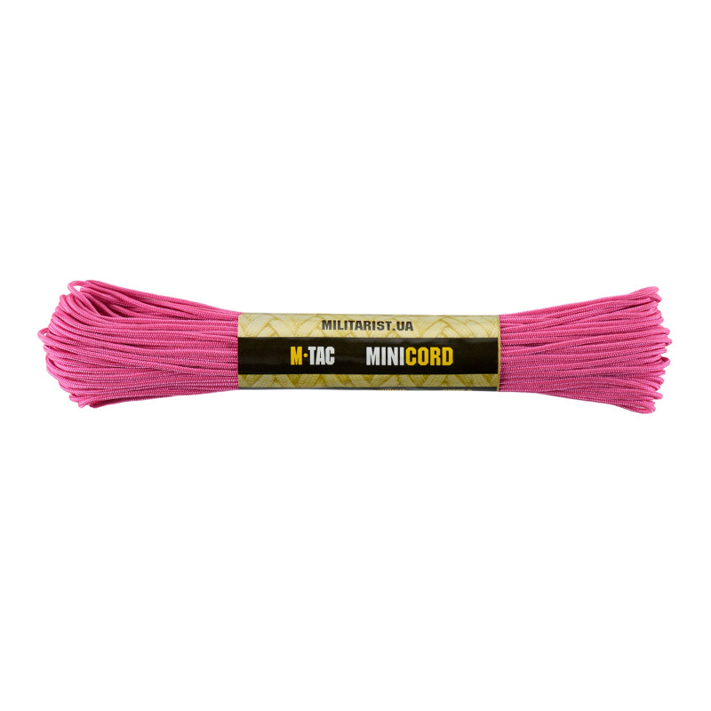 M-Tac паракорд Minicord Reflective Neon Pink 30м