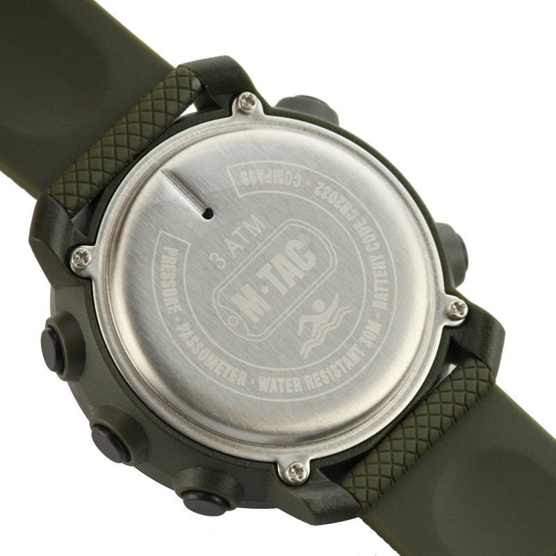 M-Tac годинник тактичний мультифункціональний Olive M-Tac годинник тактичний мультифункціональний Olive