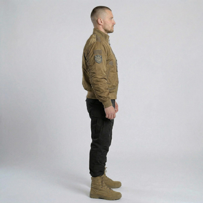 Куртка бомбер Vik-Tailor льотна, Coyote