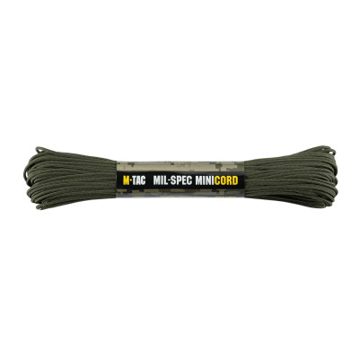M-Tac паракорд Minicord Mil-Spec 30m Ranger Green