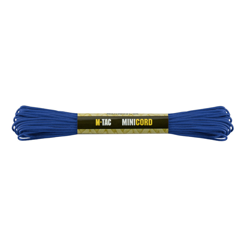 M-Tac паракорд Minicord Electric Blue 15м