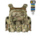 M-Tac плитоноска Cuirass Tiger FAST Elite 2 клас захисту (розмір плити L) Multicam — фото 2