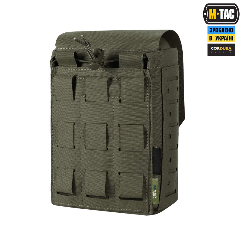 M-Tac підсумок медичний вертикальний Large Gen.II Elite Ranger Green M-Tac підсумок медичний вертикальний Large Gen.II Elite Ranger Green