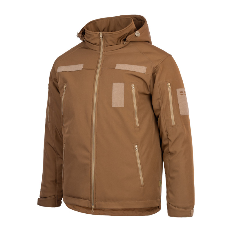 Куртка зимова Vik-Tailor SoftShell Max-Heat, Coyote
