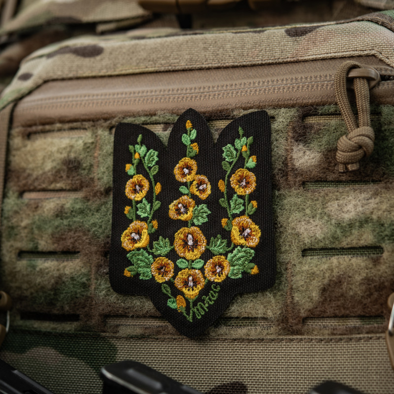 M-Tac нашивка Тризуб Мальви (вишивка) Black M-Tac нашивка Тризуб Мальви (вишивка) Black