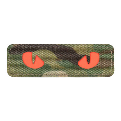 M-Tac нашивка Cat Eyes Laser Cut Multicam/Red/GID