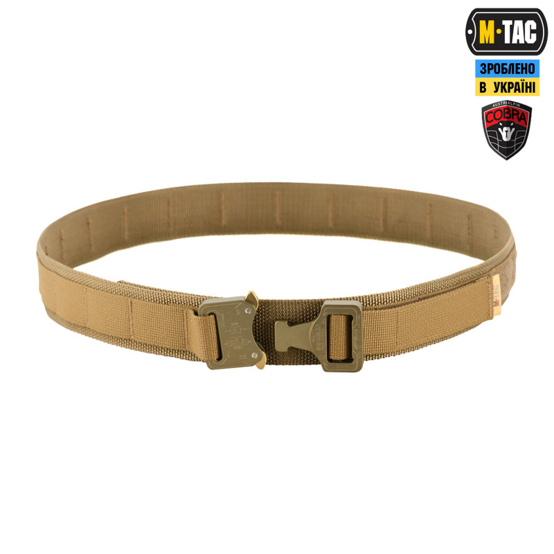 M-Tac ремінь Cobra Buckle Belt Coyote M-Tac ремінь Cobra Buckle Belt Coyote