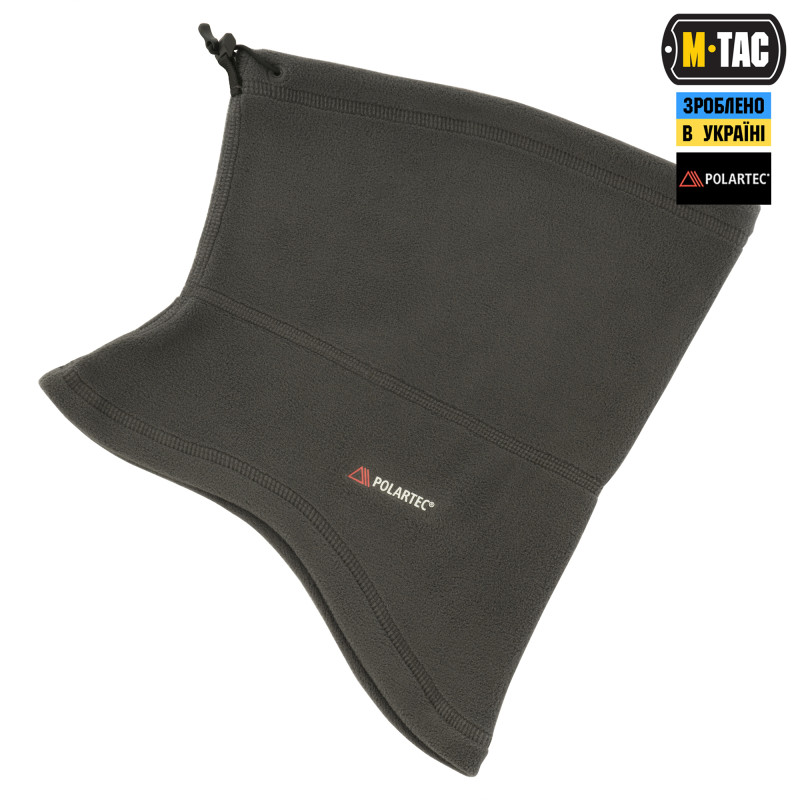 M-Tac шарф-труба анатомічний з затяжкою Polartec Dark Grey M-Tac шарф-труба анатомічний з затяжкою Polartec Dark Grey