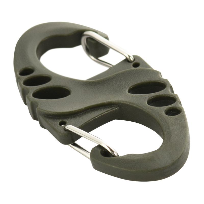 M-Tac карабін S-Hook пластиковий Olive M-Tac карабін S-Hook пластиковий Olive