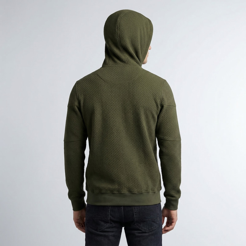 Флісова кофта Vik-Tailor Alfa Jacquard, Olive