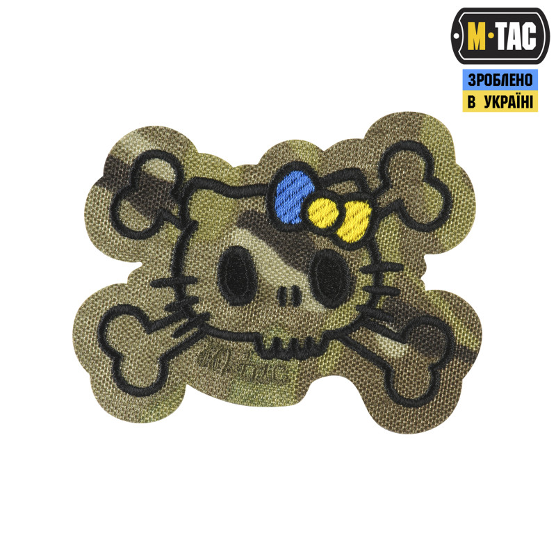 M-Tac нашивка KITTY контур (вишивка) Multicam M-Tac нашивка KITTY контур (вишивка) Multicam