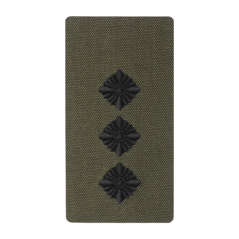 M-Tac погон на липучці старший лейтенант (вишивка) Ranger Green