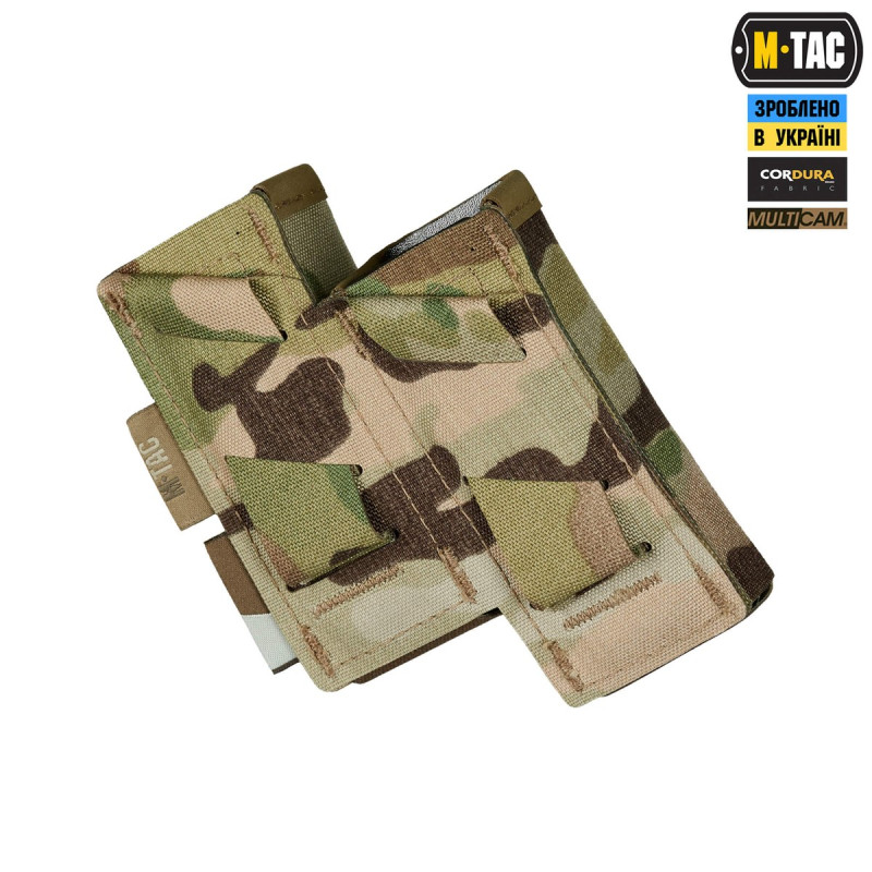 M-Tac підсумок подвійний для пістолетного магазина 30° Elite Multicam